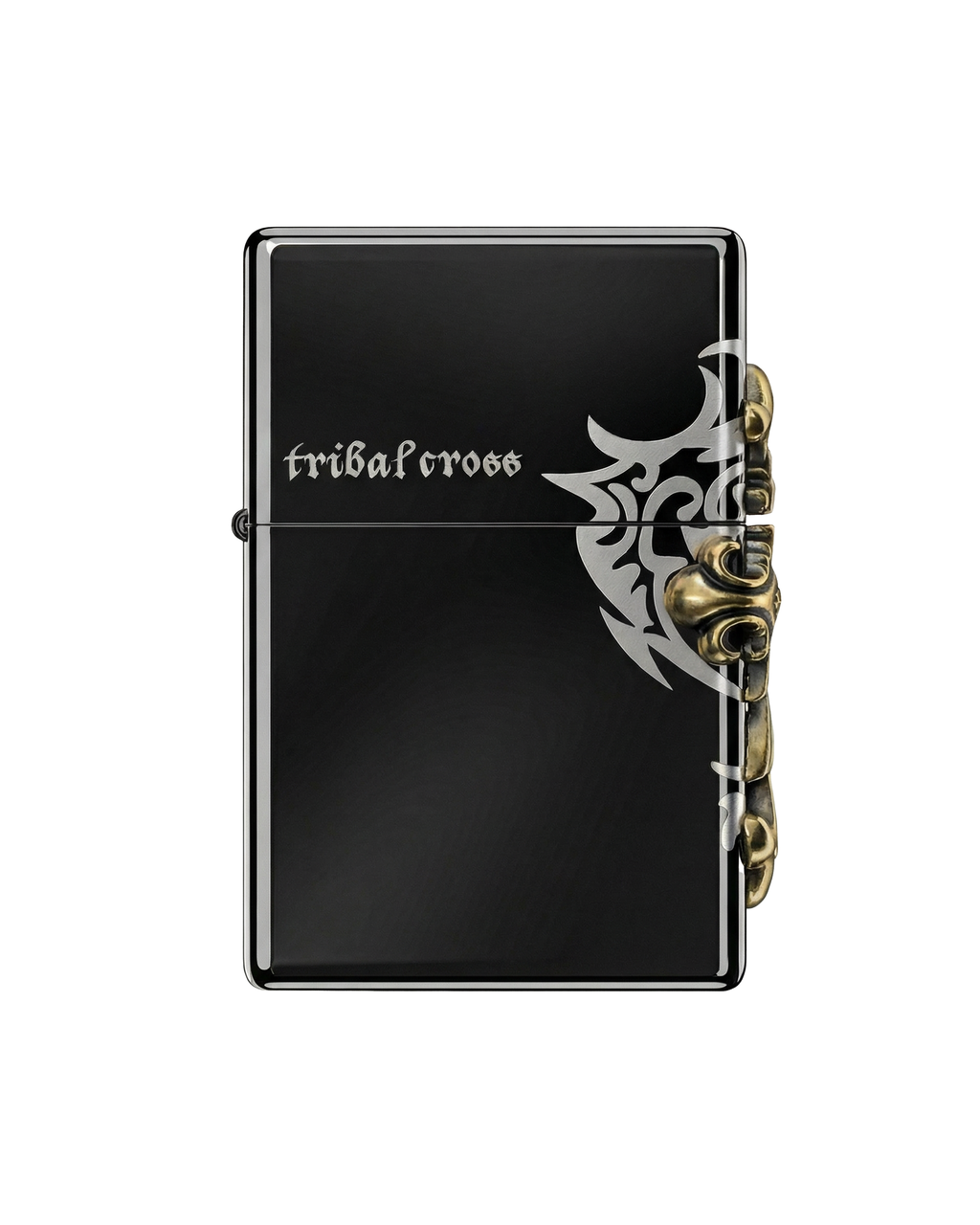 Tribal Cross - Étui en laiton de qualité supérieure