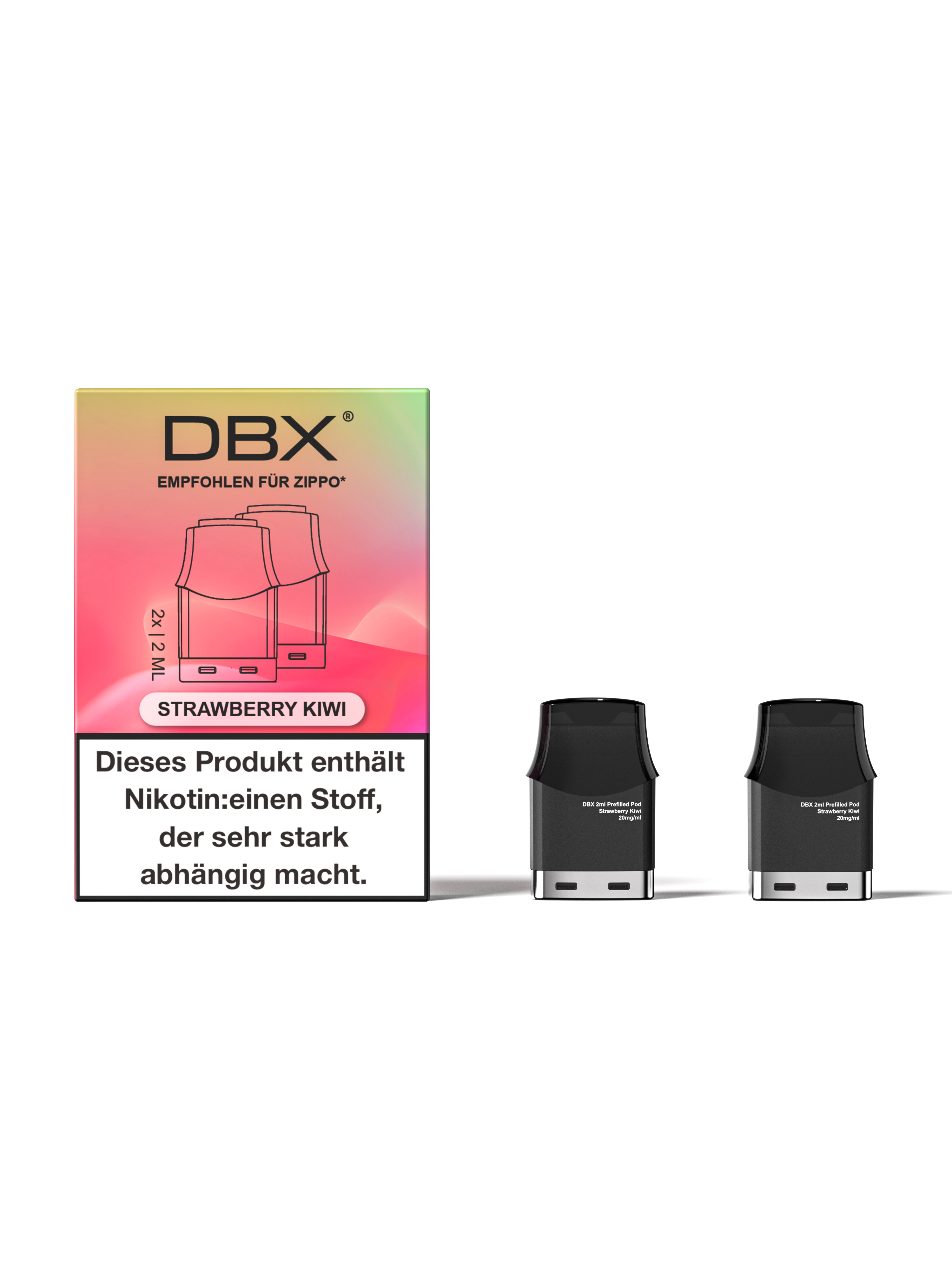 DBX Prefilled Pods Strawberry Kiwi