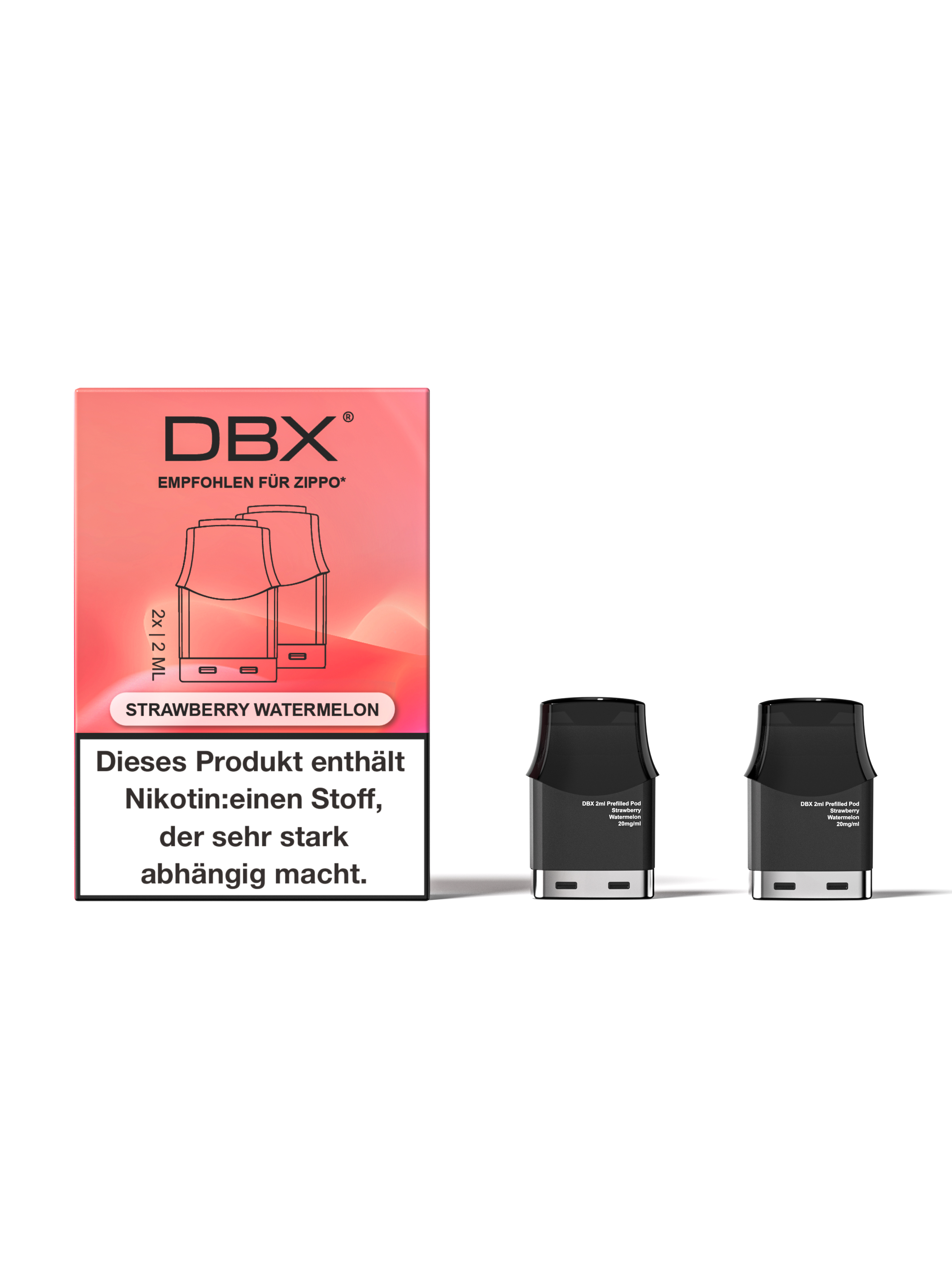 DBX Prefilled Pods Strawberry Watermelon