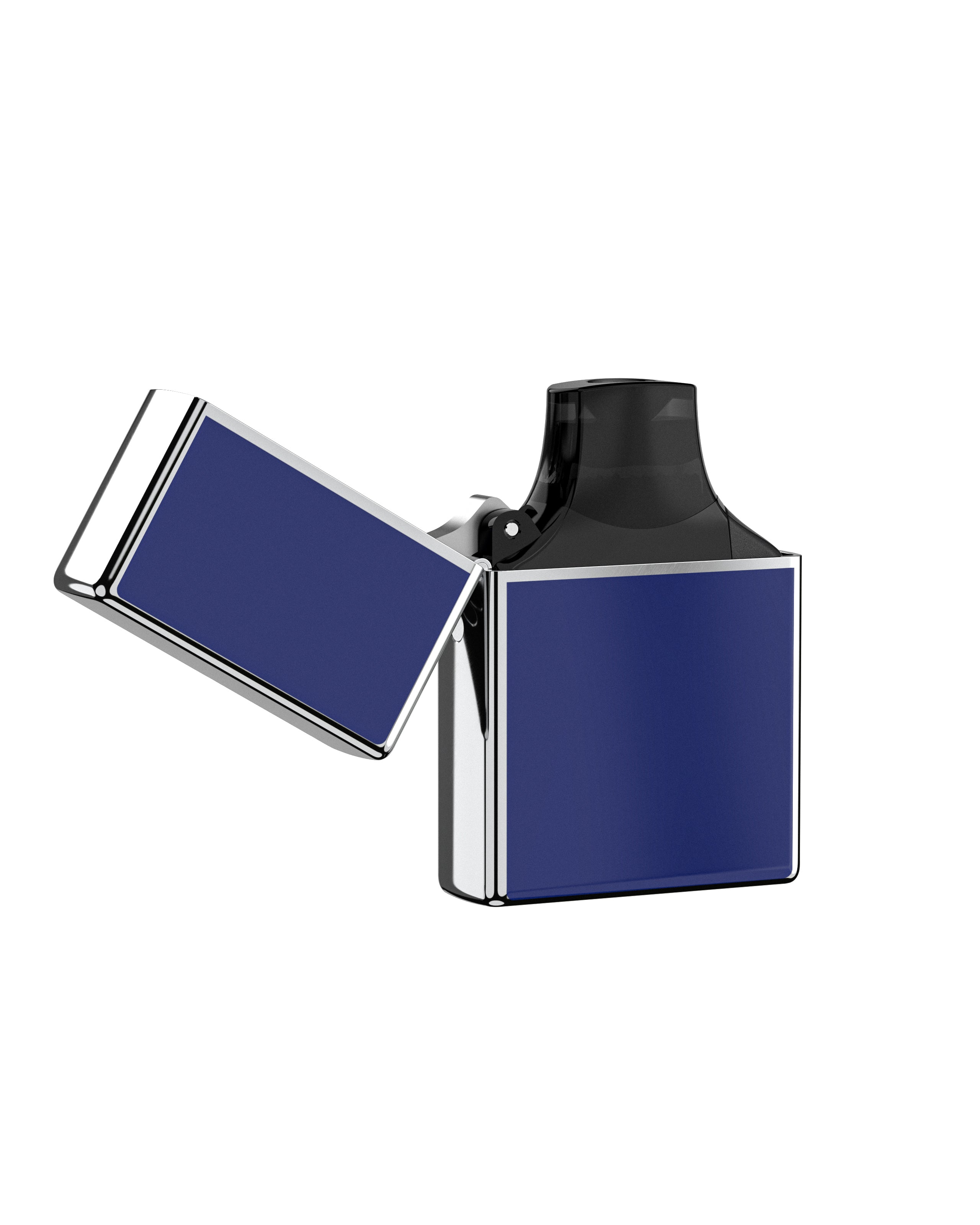 Bleu - Boîtier en Laiton Premium