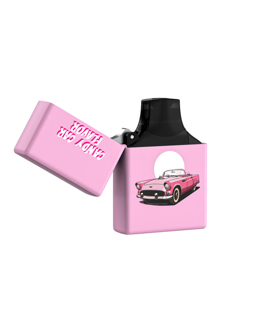 Voiture bonbon - Boîte en fer blanc