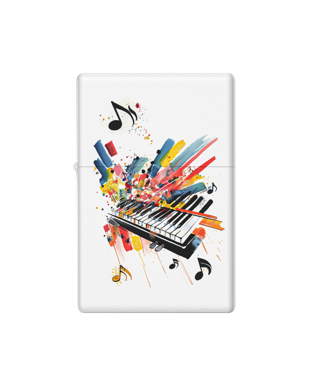 Touches de piano - Boîte en fer blanc