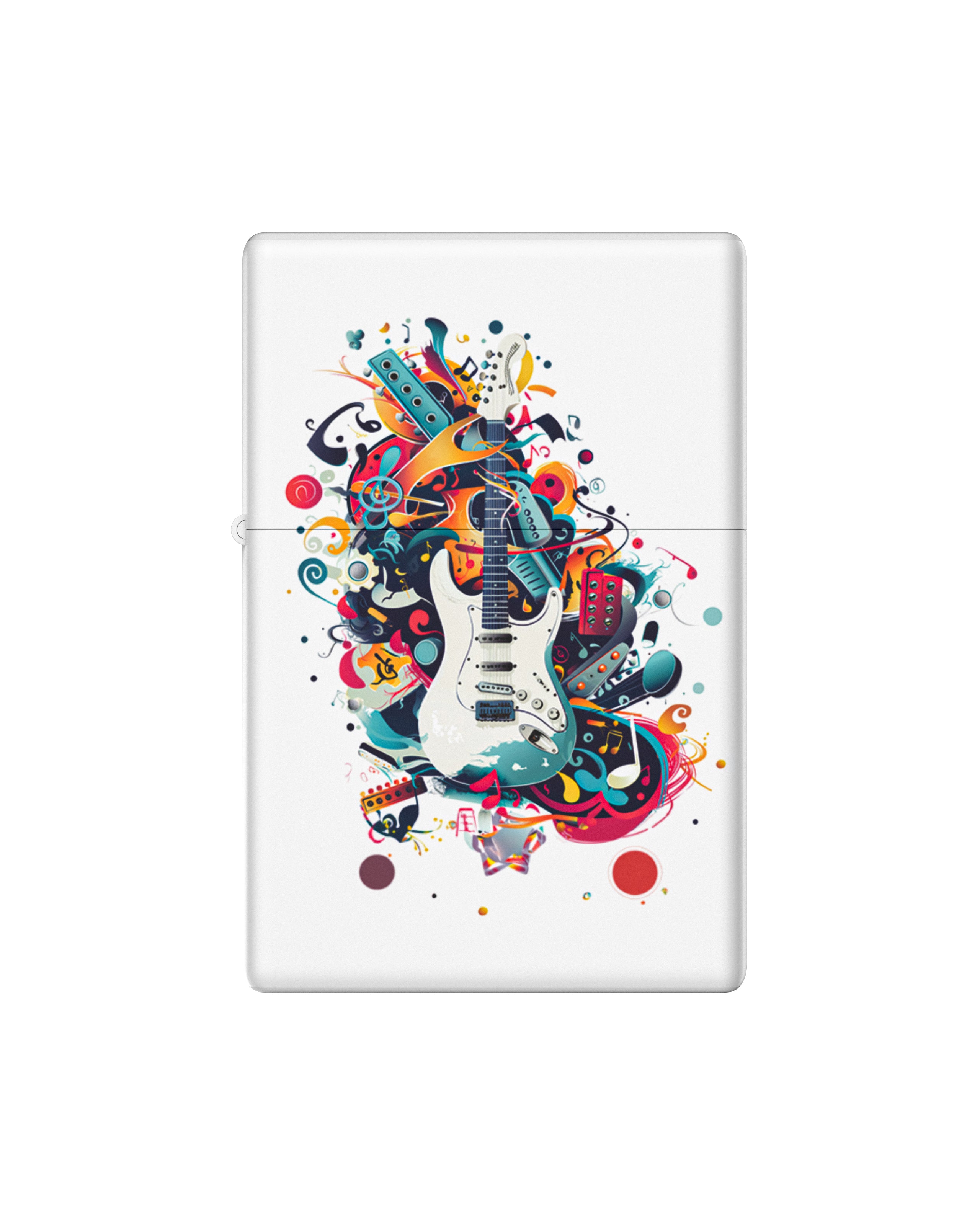 Guitare électrique - Boîtier en étain
