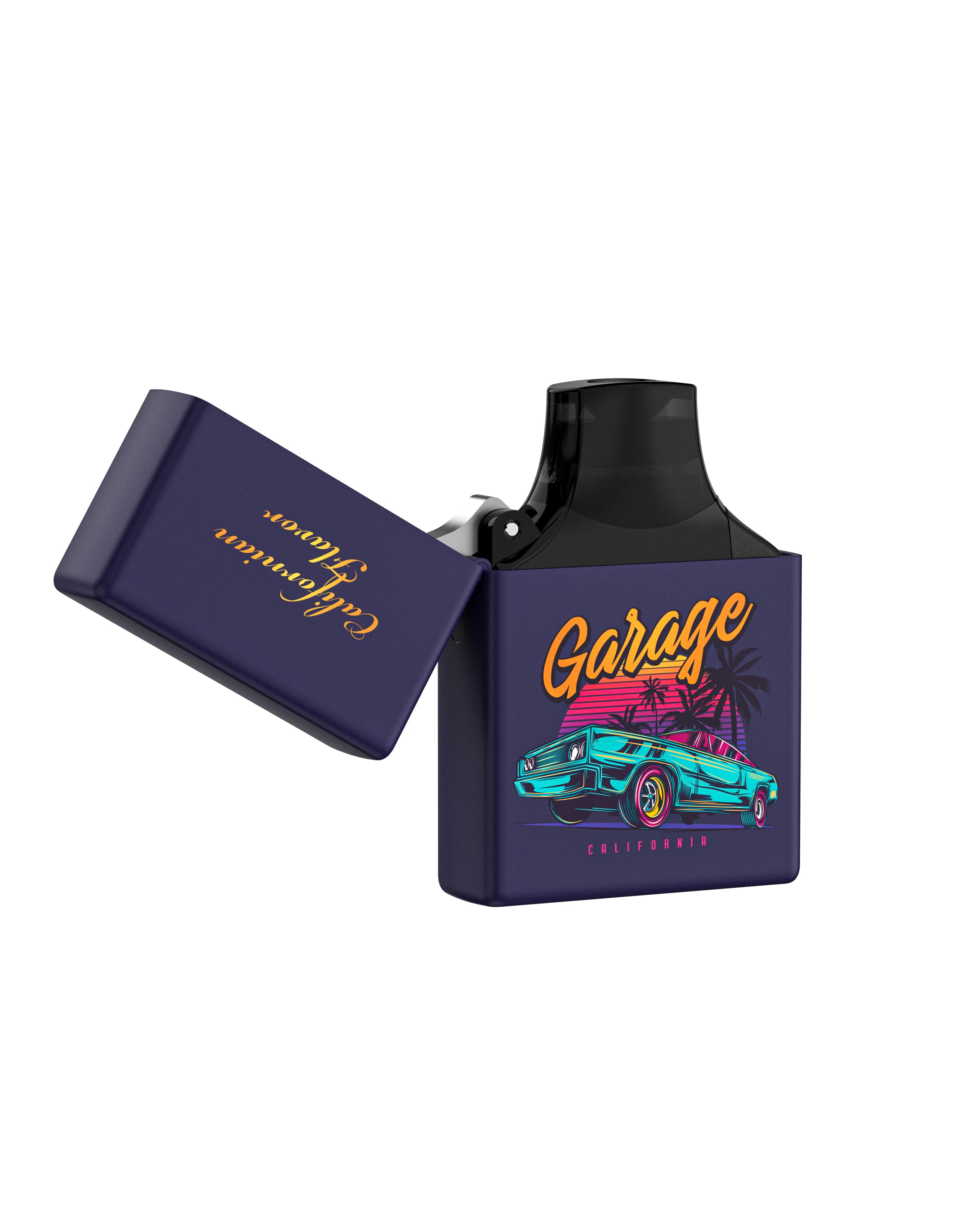 Garage - Boîte en fer blanc