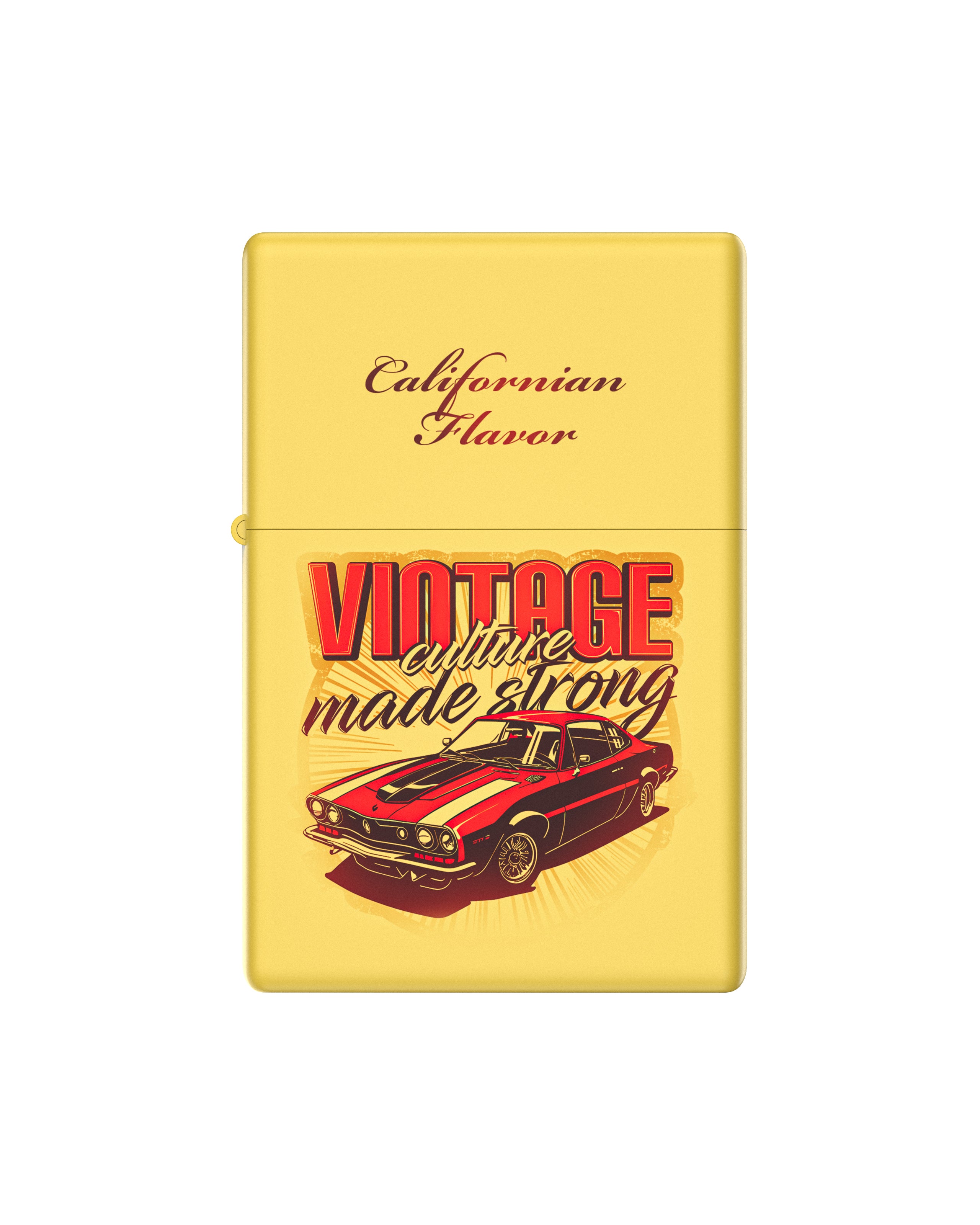 Vintage Culture - Étui en fer blanc