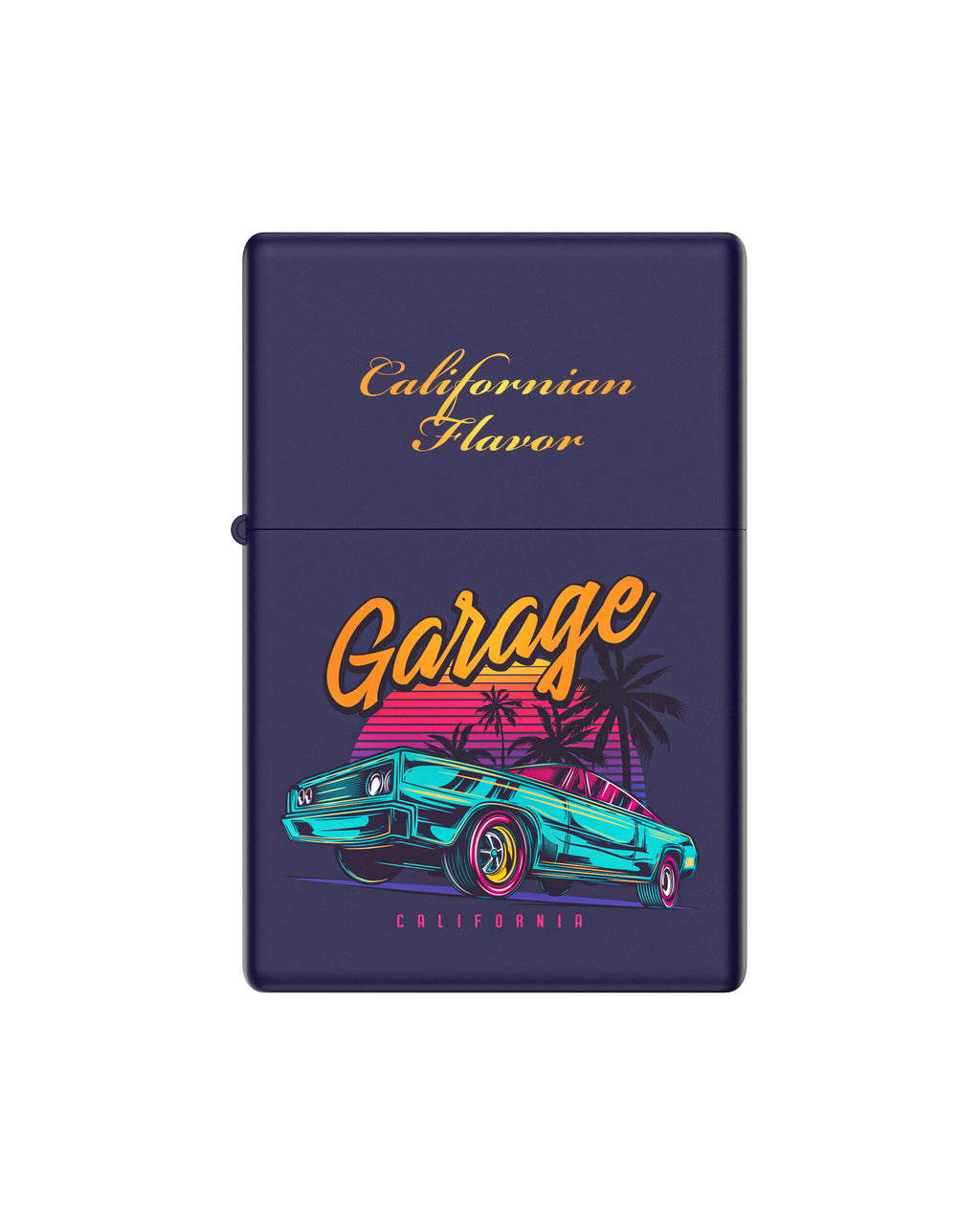Garage - Boîte en fer blanc