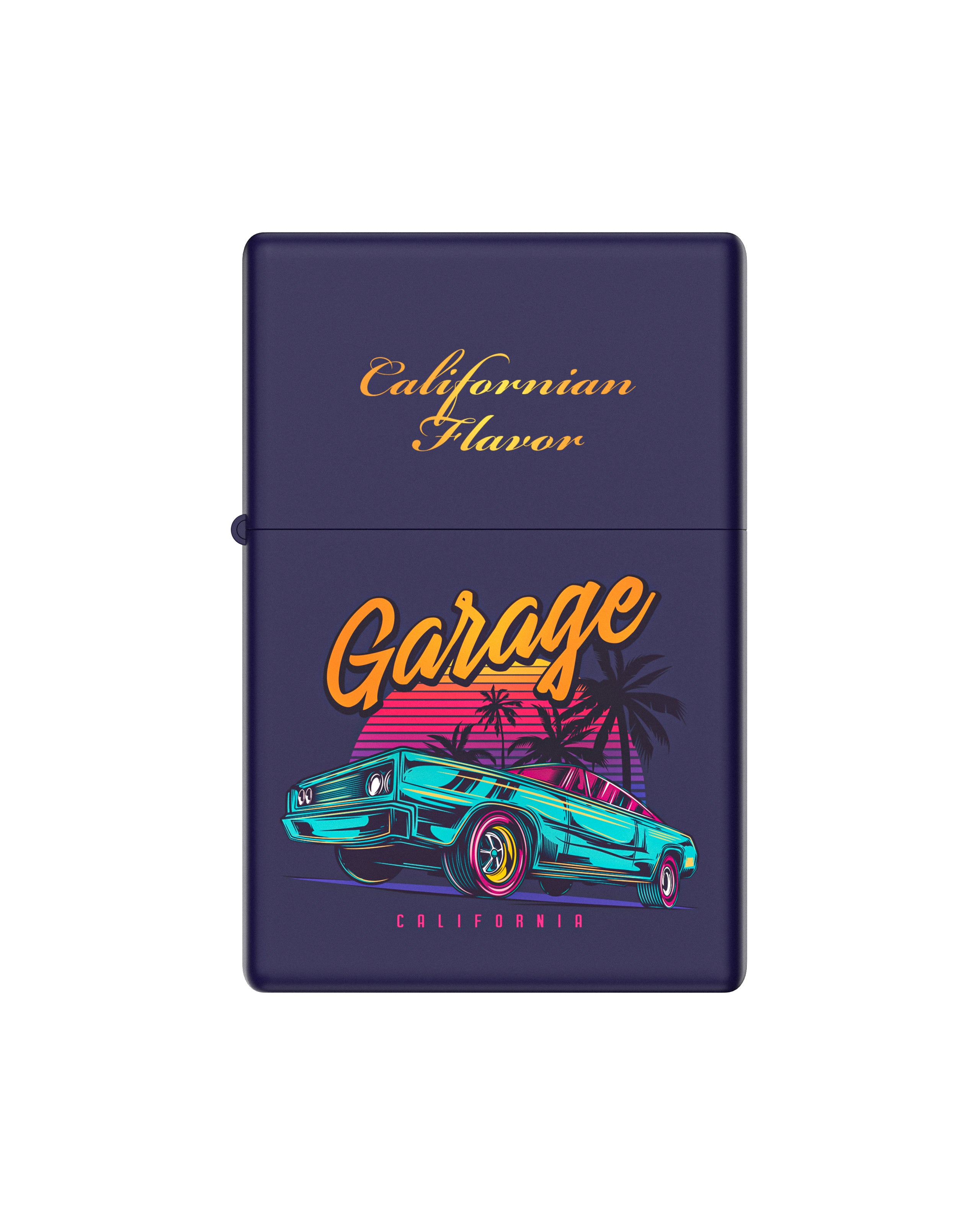 Garage - Boîte en fer blanc