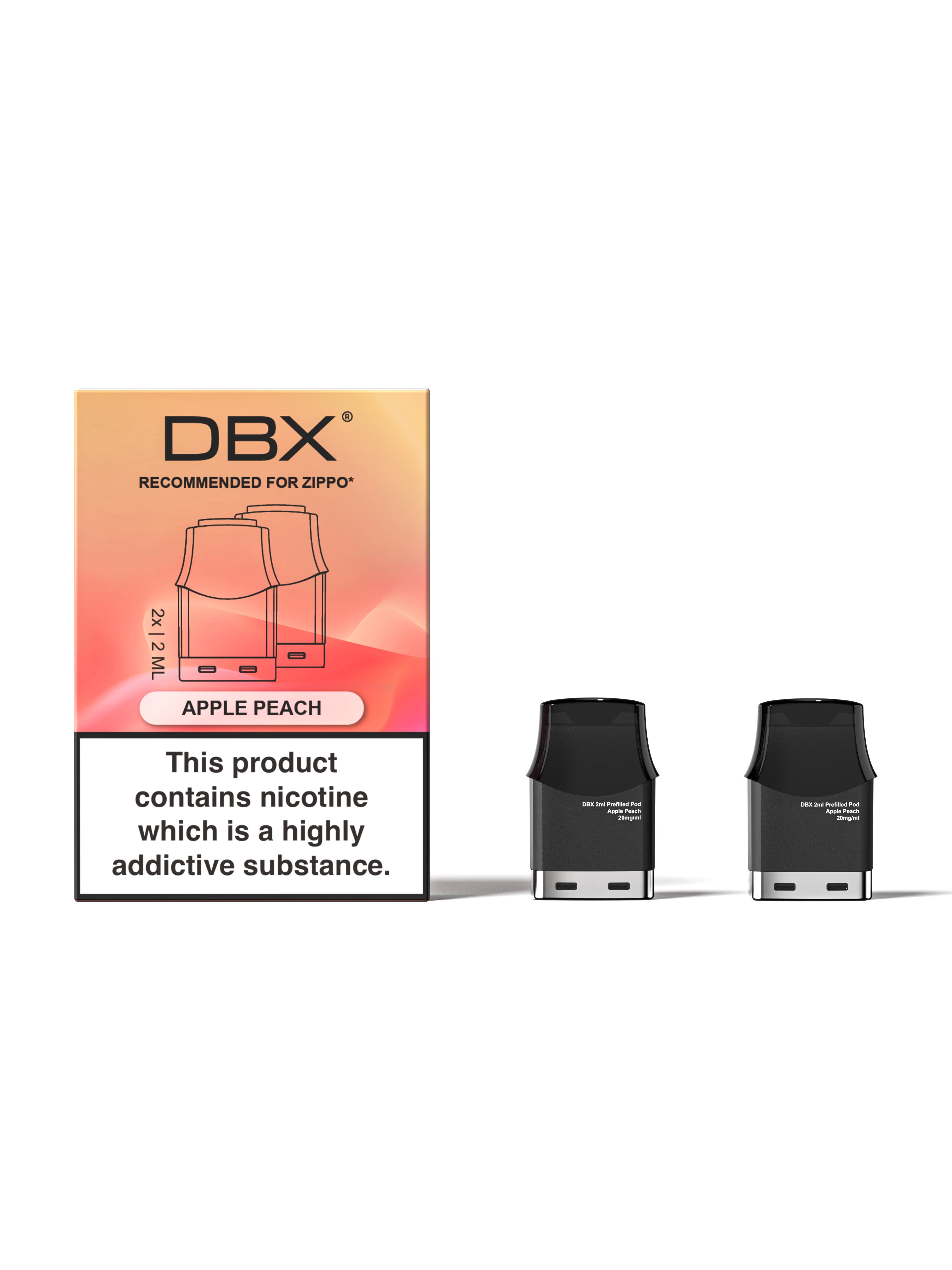 DBX Prefilled Pods Apple Peach